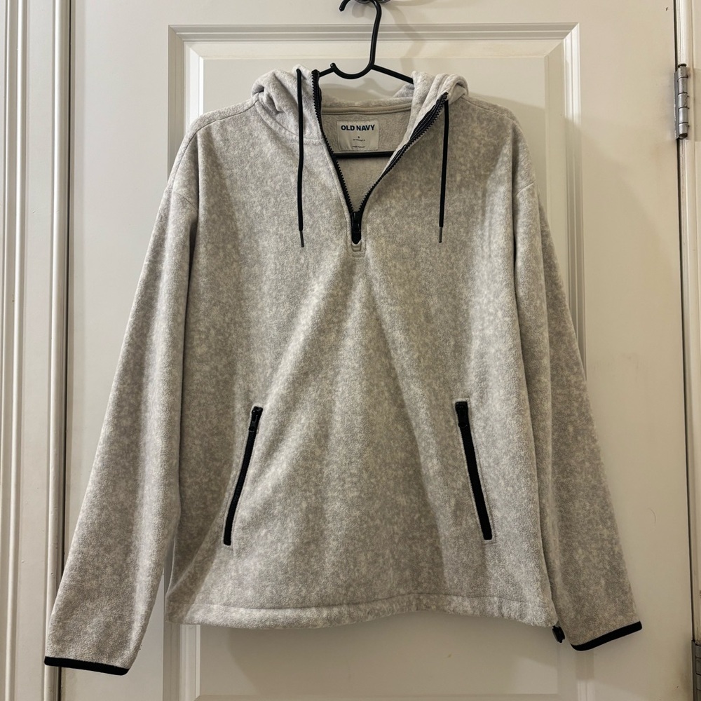 Old navy Men’s quarter zip fleece size small